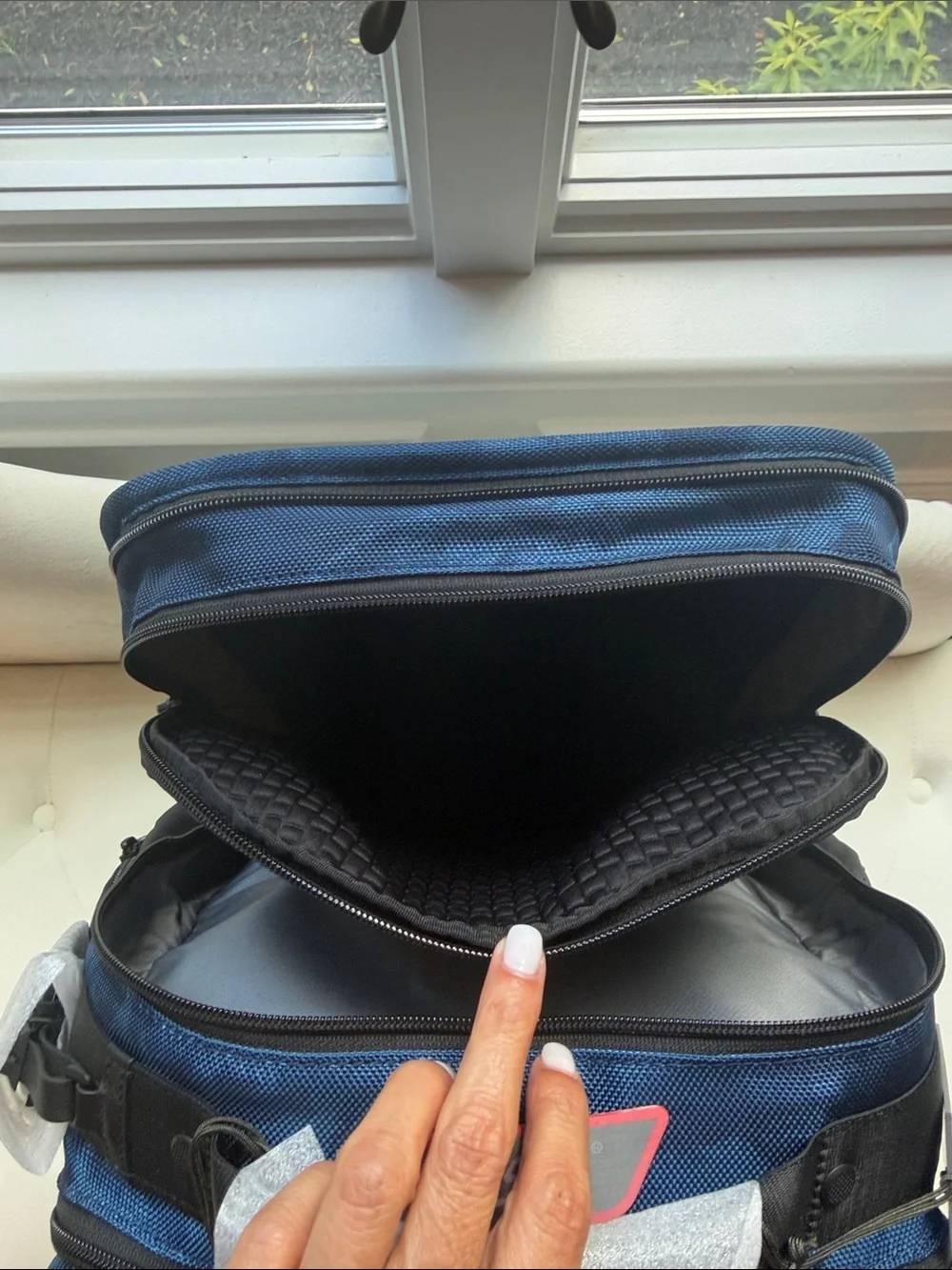 Tumi Navy & Black Los Angeles Dodgers Logo Backpack - Alpha 2
